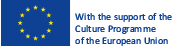With the support of the Culture Programme of the European Union 
